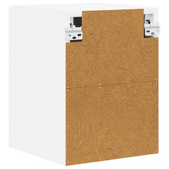 Wandkast LUCCA Wit 30 x 31 x 40 cm Bewerkt hout 6