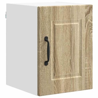 Wandkast PORTO Sonoma Eiken 30 x 31 x 40 cm Bewerkt hout 2