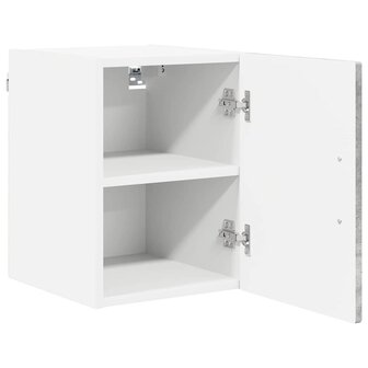 Wandkast PORTO Beton Grijs 30 x 31 x 40 cm Bewerkt hout 5