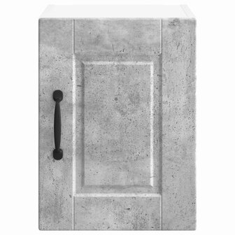 Wandkast PORTO Beton Grijs 30 x 31 x 40 cm Bewerkt hout 6