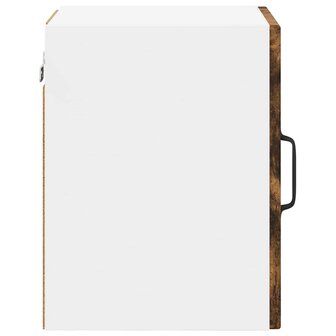 Wandkast PORTO Gerookt eiken 30 x 31 x 40 cm Bewerkt hout 7