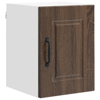 Wandkast PORTO Bruin Eiken 30 x 31 x 40 cm Bewerkt hout 2