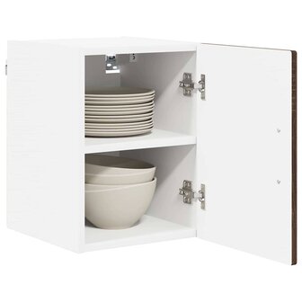 Wandkast PORTO Bruin Eiken 30 x 31 x 40 cm Bewerkt hout 3