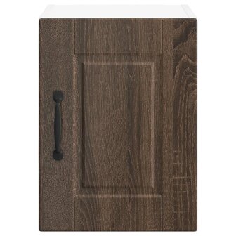 Wandkast PORTO Bruin Eiken 30 x 31 x 40 cm Bewerkt hout 6