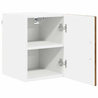 Wandkast PORTO Oudhout 30 x 31 x 40 cm Bewerkt hout 5