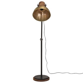 Vloerlamp 25 W E27 30x30x100-150 cm antiek messingkleurig 3