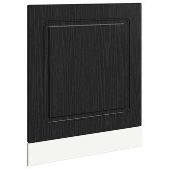 Vaatwasserpaneel Kalmar Zwart Eiken 60 x 1,5 x 57 cm 2