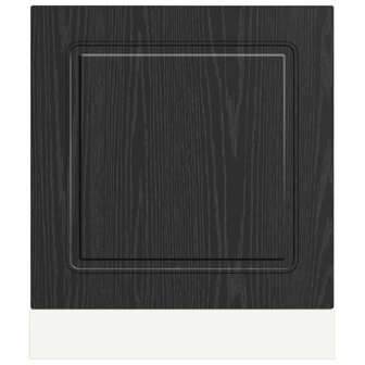 Vaatwasserpaneel Kalmar Zwart Eiken 60 x 1,5 x 57 cm 4