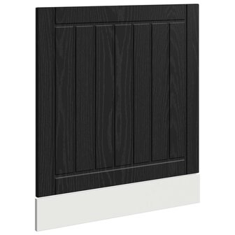 Vaatwasserpaneel LUCCA Zwart eiken 60 x 1,5 x 57 cm 2