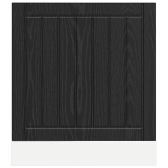 Vaatwasserpaneel LUCCA Zwart eiken 60 x 1,5 x 57 cm 4
