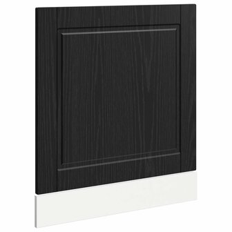 Vaatwasserpaneel PORTO Zwart Eiken 60 x 1,5 x 57 cm 2