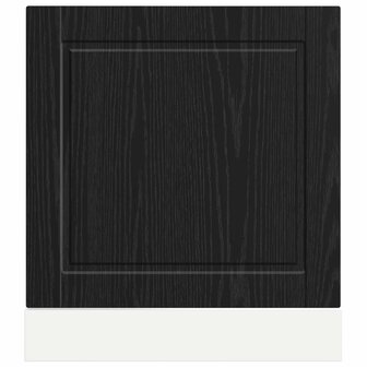 Vaatwasserpaneel PORTO Zwart Eiken 60 x 1,5 x 57 cm 4