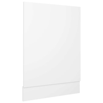 Vaatwasserpaneel Lyon 45x3x67 cm bewerkt hout wit 2