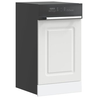 Vaatwasserpaneel Kalmar 45x1,5x57 cm bewerkt hout wit 1