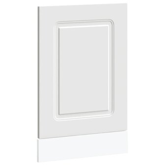 Vaatwasserpaneel Kalmar 45x1,5x57 cm bewerkt hout wit 2