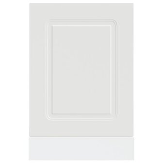 Vaatwasserpaneel Kalmar 45x1,5x57 cm bewerkt hout wit 4