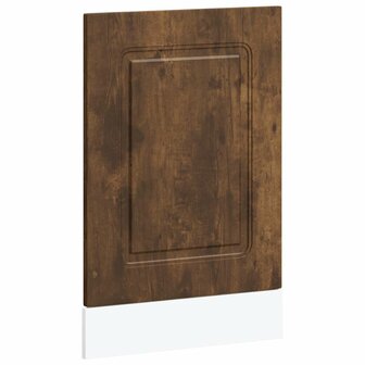 Vaatwasserpaneel Kalmar 45x1,5x57 cm bewerkt hout gerookt eiken 2