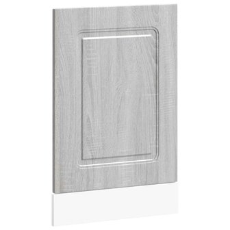 Vaatwasserpaneel Kalmar 45x1,5x57 cm bewerkt hout grijs sonoma 2