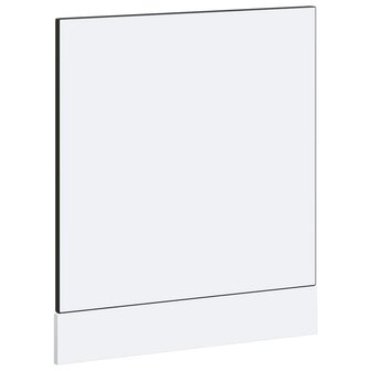Vaatwasserpaneel Kalmar 60x1,5x57 cm bewerkt hout zwart 6