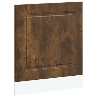 Vaatwasserpaneel Kalmar 60x1,5x57 cm bewerkt hout gerookt eiken 2