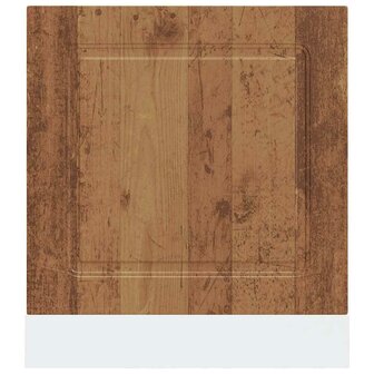 Vaatwasserpaneel Kalmar 60x1,5x57 cm bewerkt hout oud houtkleurig 4