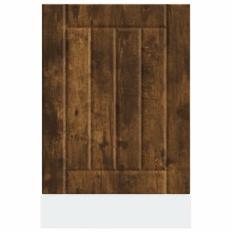 Vaatwasserpaneel Lucca bewerkt hout gerookt eikenkleurig 4