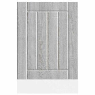 Vaatwasserpaneel Lucca bewerkt hout grijs sonoma eiken 4