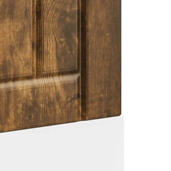 Vaatwasserpaneel Lucca bewerkt hout gerookt eikenkleurig 7