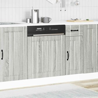 Vaatwasserpaneel Lucca bewerkt hout grijs sonoma eiken 3