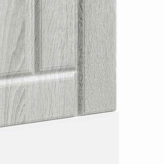 Vaatwasserpaneel Lucca bewerkt hout grijs sonoma eiken 7