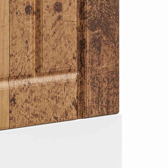 Vaatwasserpaneel Lucca bewerkt hout oud houtkleurig 7