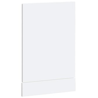 Vaatwasserpaneel Porto 45x1,5x57 cm bewerkt hout wit 6