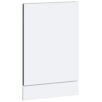 Vaatwasserpaneel Porto 45x1,5x57 cm bewerkt hout zwart 6