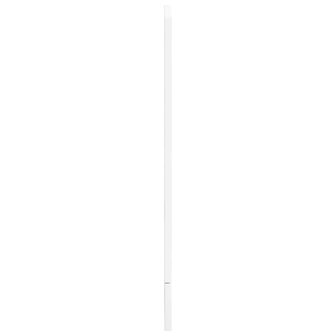 Vaatwasserpaneel Porto 45x1,5x57 cm bewerkt hout hoogglans wit 5