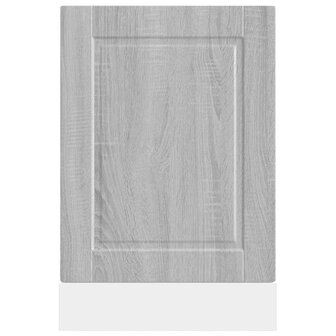 Vaatwasserpaneel Porto 45x1,5x57cm bewerkt hout grijs sonoma eiken 4
