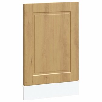 Vaatwasserpaneel Porto 45x1,5x57 cm bewerkt hout artisanaal eiken 2