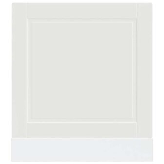Vaatwasserpaneel Porto 60x1,5x57 cm bewerkt hout wit 4