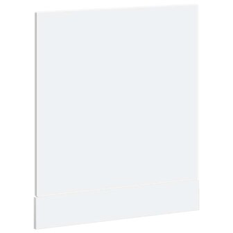 Vaatwasserpaneel Porto 60x1,5x57 cm bewerkt hout wit 6