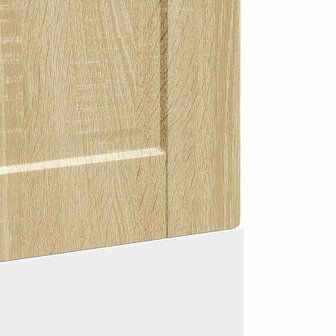 Vaatwasserpaneel Porto 60x1,5x57 cm bewerkt hout sonoma eikenkleur 7