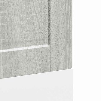 Vaatwasserpaneel Porto 60x1,5x57cm bewerkt hout grijs sonoma eiken 7