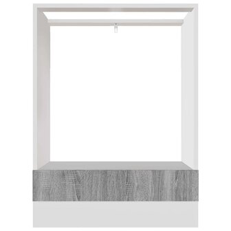 Ovenkast Lyon 60x46x81,5 cm grijs sonoma eikenkleurig 5