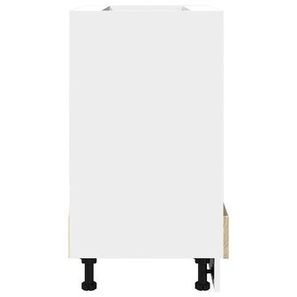 Ovenkast 60x46x81,5 cm spaanplaat sonoma eikenkleurig 6