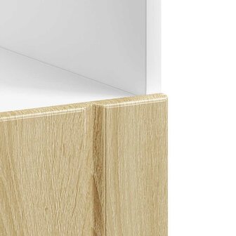 Ovenkast Lucca bewerkt hout sonoma eikenkleurig 8