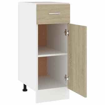 Onderkast met lade Lyon 30x46x81,5 cm bewerkt hout sonoma eiken 5
