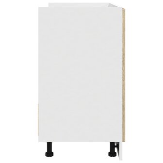 Onderkast Lyon 80x46x81,5 cm bewerkt hout sonoma eikenkleurig 6