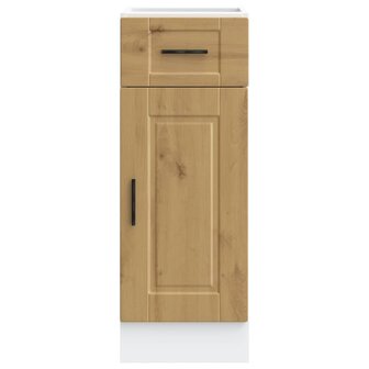 Onderkast &amp;quot;Porto&amp;quot; bewerkt hout artisanaal eikenkleur 4