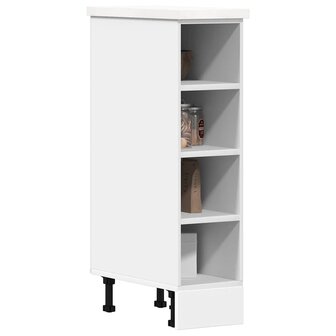 Onderkast Riga 20x44,5x81,5 cm bewerkt hout wit 1