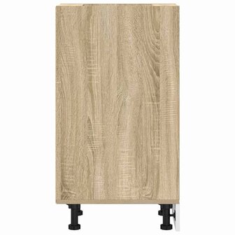Onderkast 20x44,5x81,5 cm bewerkt hout sonoma eikenkleurig 5