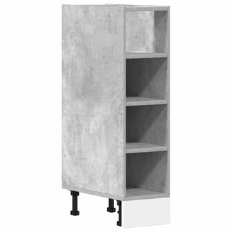 Onderkast Riga 20x44,5x81,5 cm bewerkt hout betongrijs 2