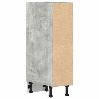 Onderkast Riga 20x44,5x81,5 cm bewerkt hout betongrijs 6